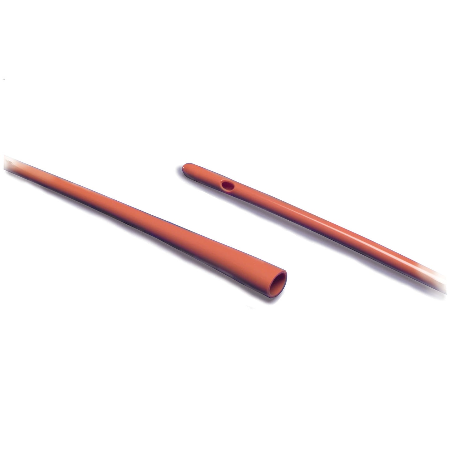 Red Rubber Robinson Catheters, 12FR, 14"L, Latex, Sterile, 100/cs (Continental US Only)