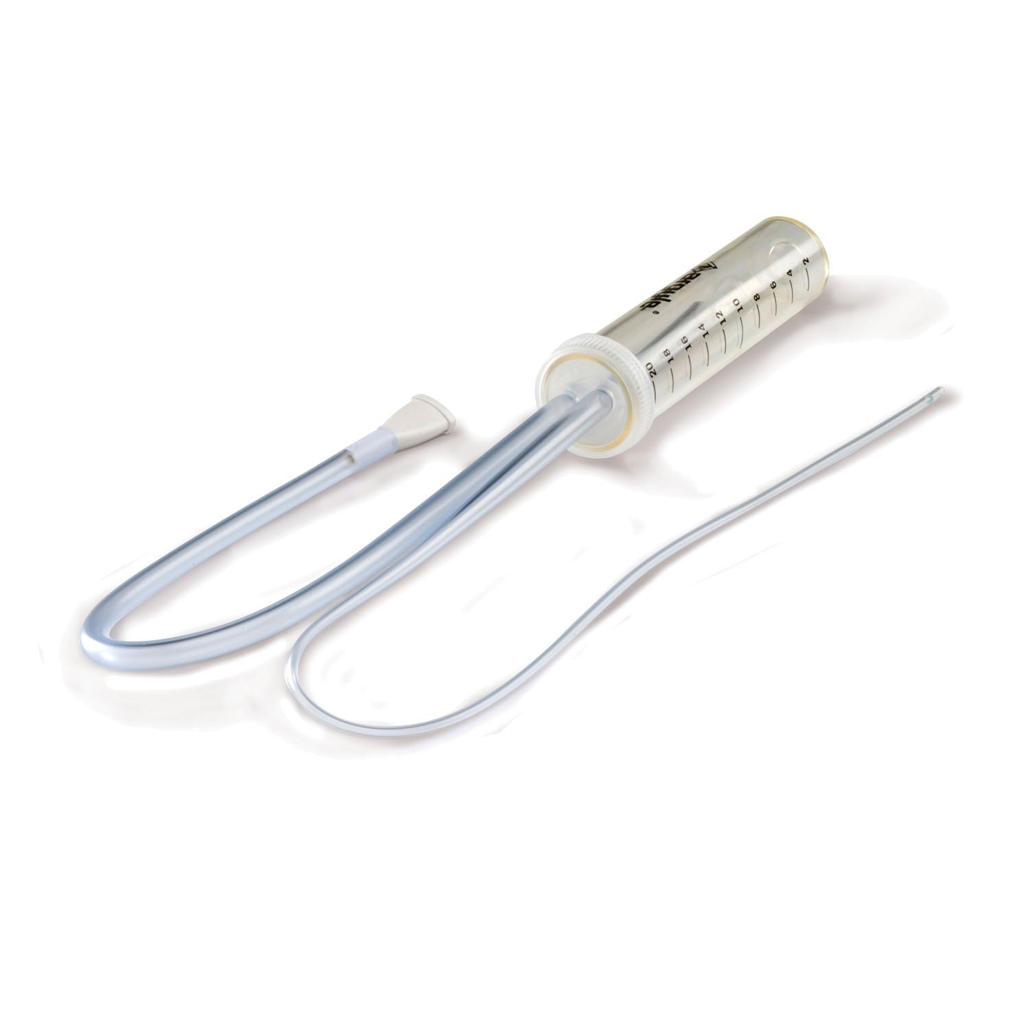 Suction Catheter, 10FR , 20cc Mucus Trap, 50/cs (Continental US Only) (Item on Manufacturer Backorder - Inventory Limited when Available)