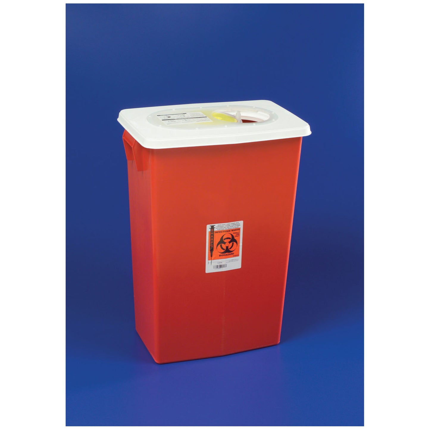 Container, 18 Gal Red, Sealing, Gasket Slide Lid, 5/cs (Continental US Only)