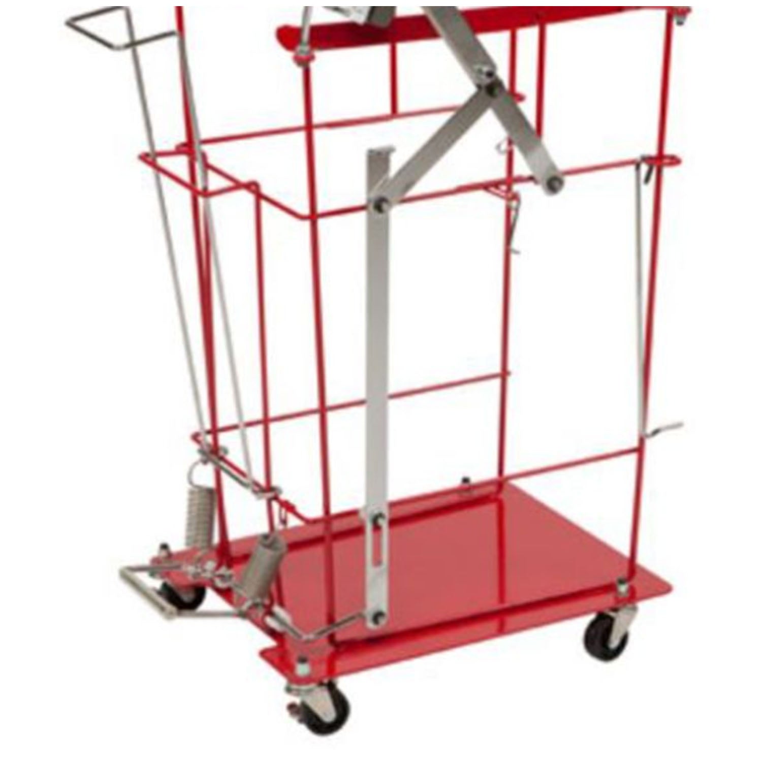 Foot Pedal Cart For 12 & 18 Gal Hinged Lid Large Volume & Chemotherapy Containers, 31"H x 22_"D x 15_"W, 1/cs (Continental US Only)