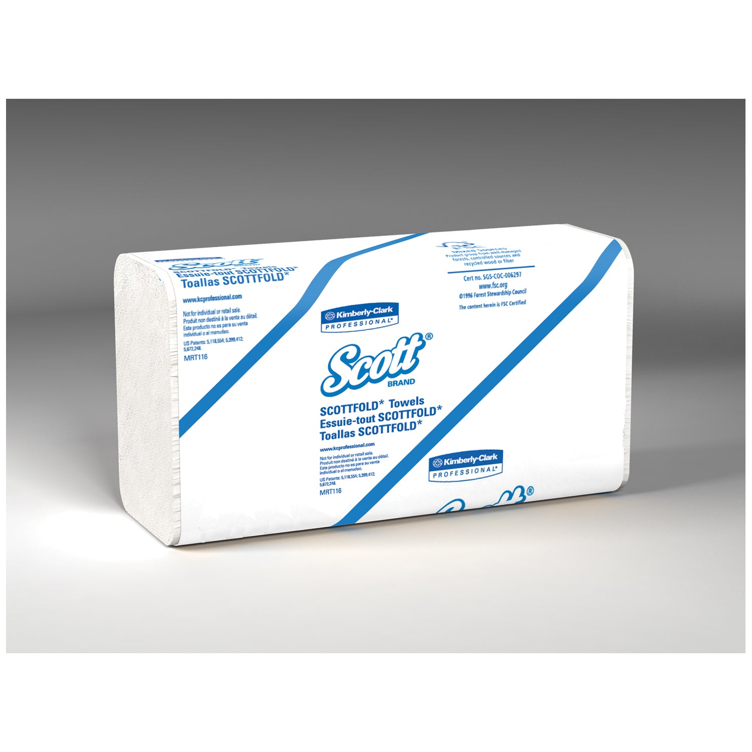 Scott ScottFold M Towels, 8.1" x 12.4", White, 175/pk, 25 pk/cs (40 cs/plt) (091453) (Products cannot be sold on Amazon.com or any other 3rd party site) (US Only)