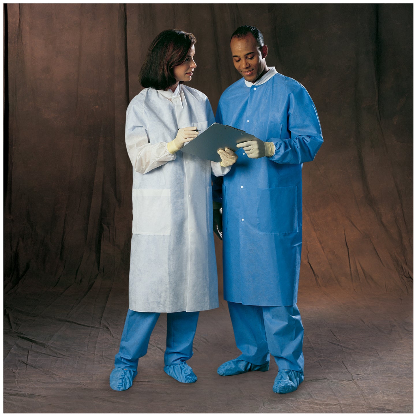 Lab Coat, Blue, Large, 25/cs (US Only)
