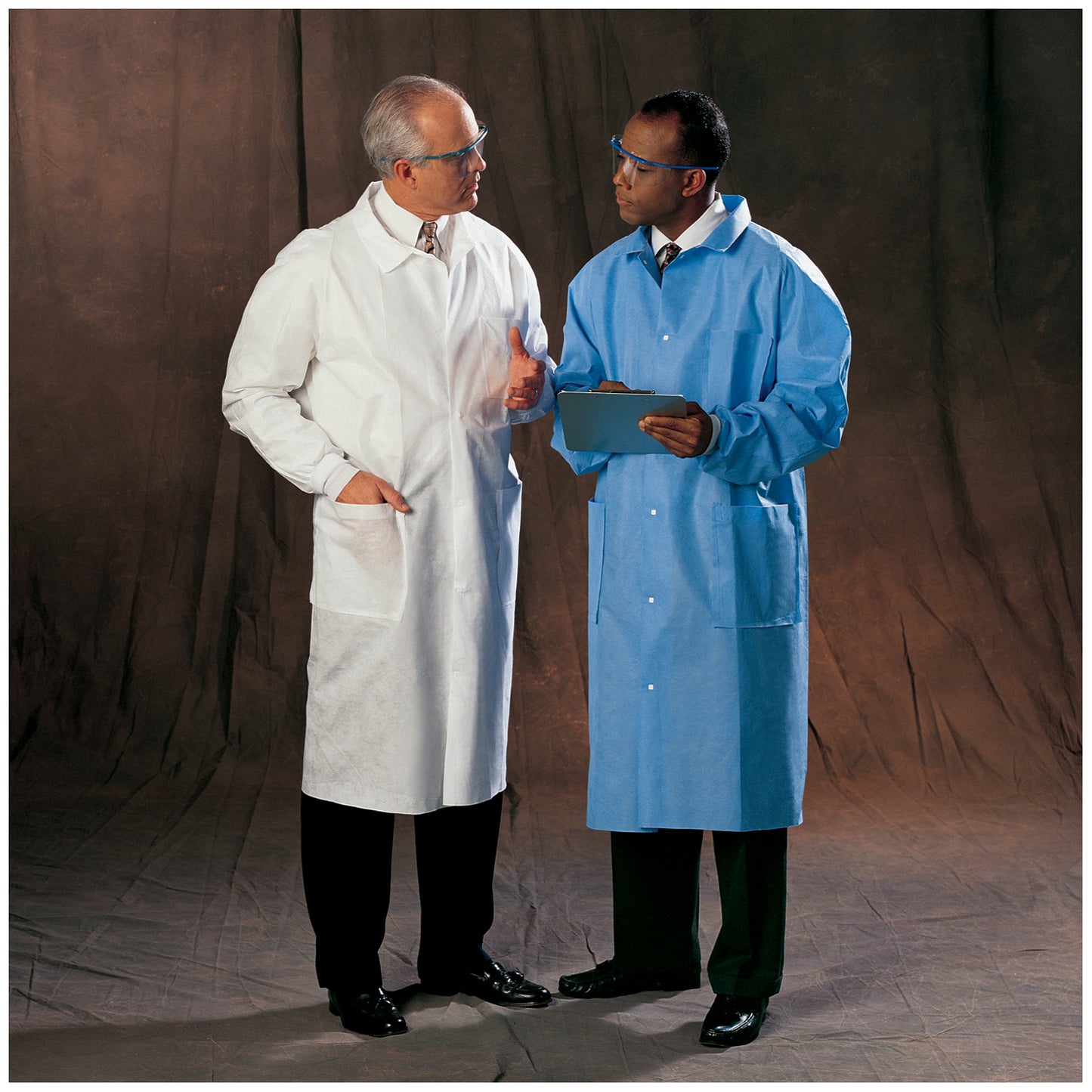 Lab Coat, Blue, Small, 25/cs (US Only)