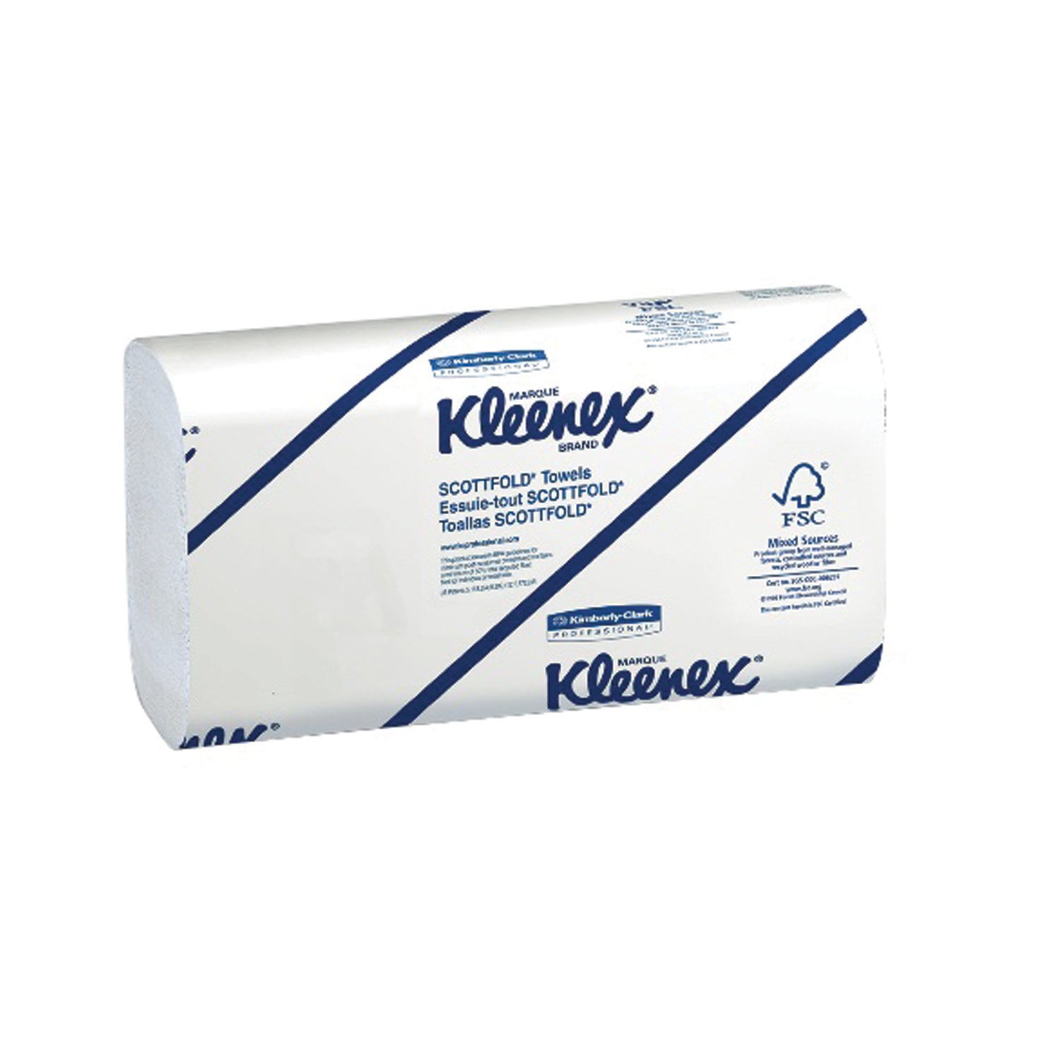 Kleenex ScottFold Towels, 1-Ply, 120 sheets/pk, 25 pk/cs (24 cs/plt) (091451) (Products cannot be sold on Amazon.com or any other 3rd party site) (US Only)