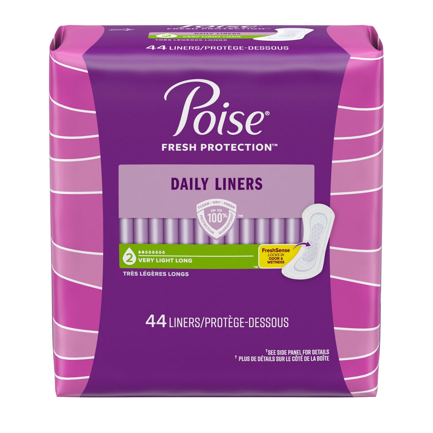 Liners, Very Light, Long, 44/pk, 6 pk/cs