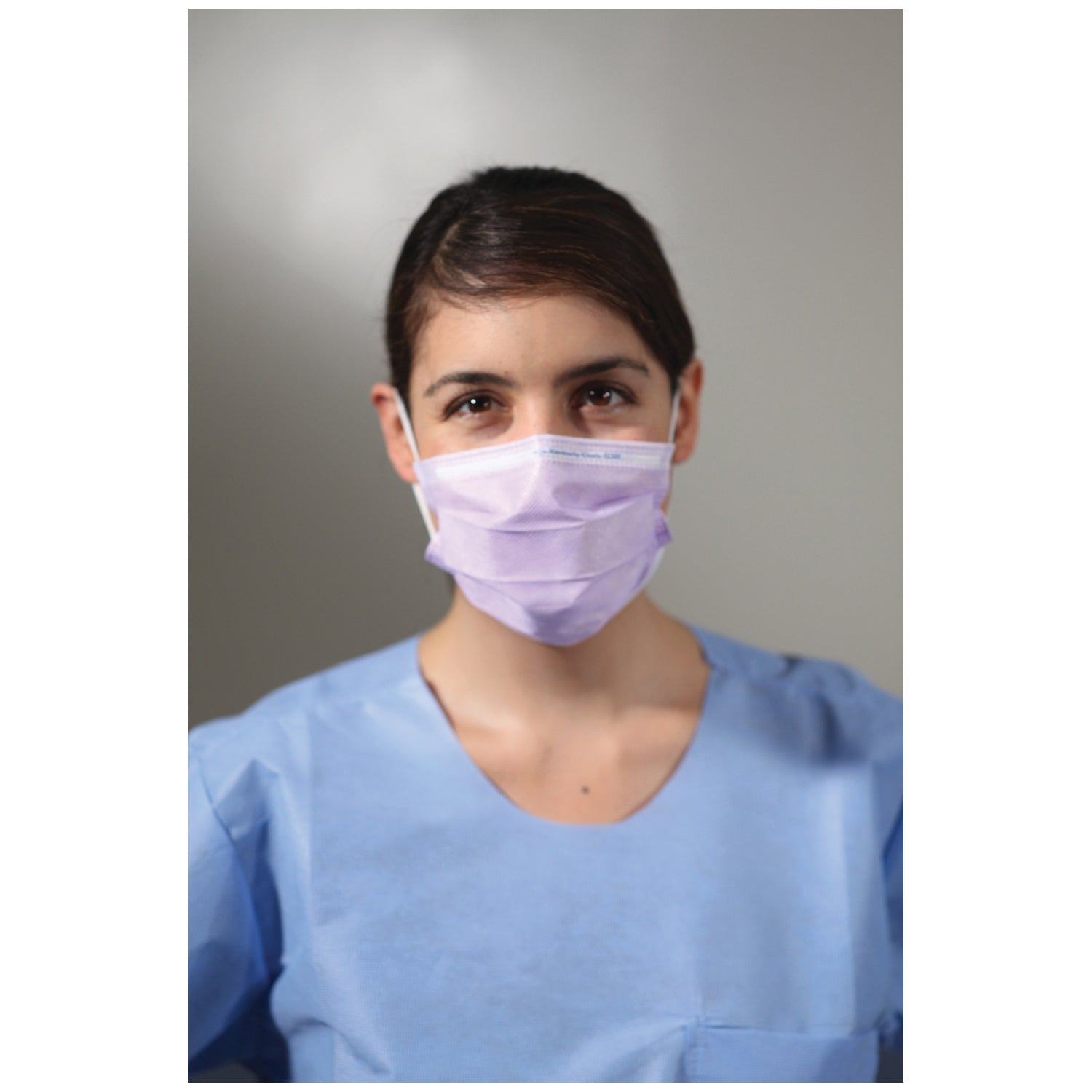 KC100 Procedure Mask, ASTM Level 1, Earloops, Lavender, 50/bx, 10 bx/cs (US Only)