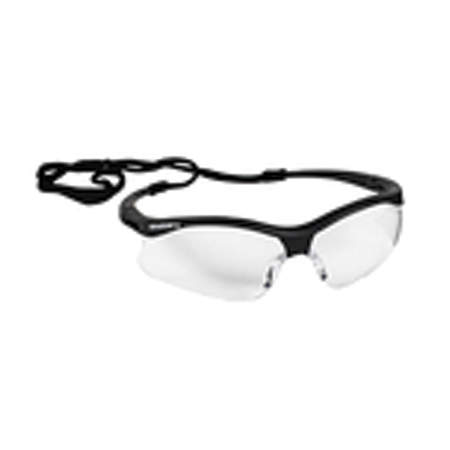 Safety Glasses, Clear Hard Coat Lens, Black Frame with Black Tips, 12/cs (Products cannot be sold on Amazon.com or any other 3rd party site) (US Only)