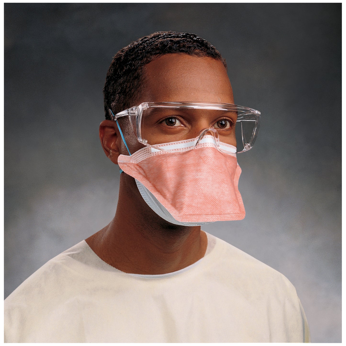 FLUIDSHIELD PFR95 Particulate Filter Respirator Mask, Polyurethane Headband, Safety Seal Film, Small Size, Orange, 35/pkg, 6 pkg/cs (US Only) (Item is Non-Returnable) 