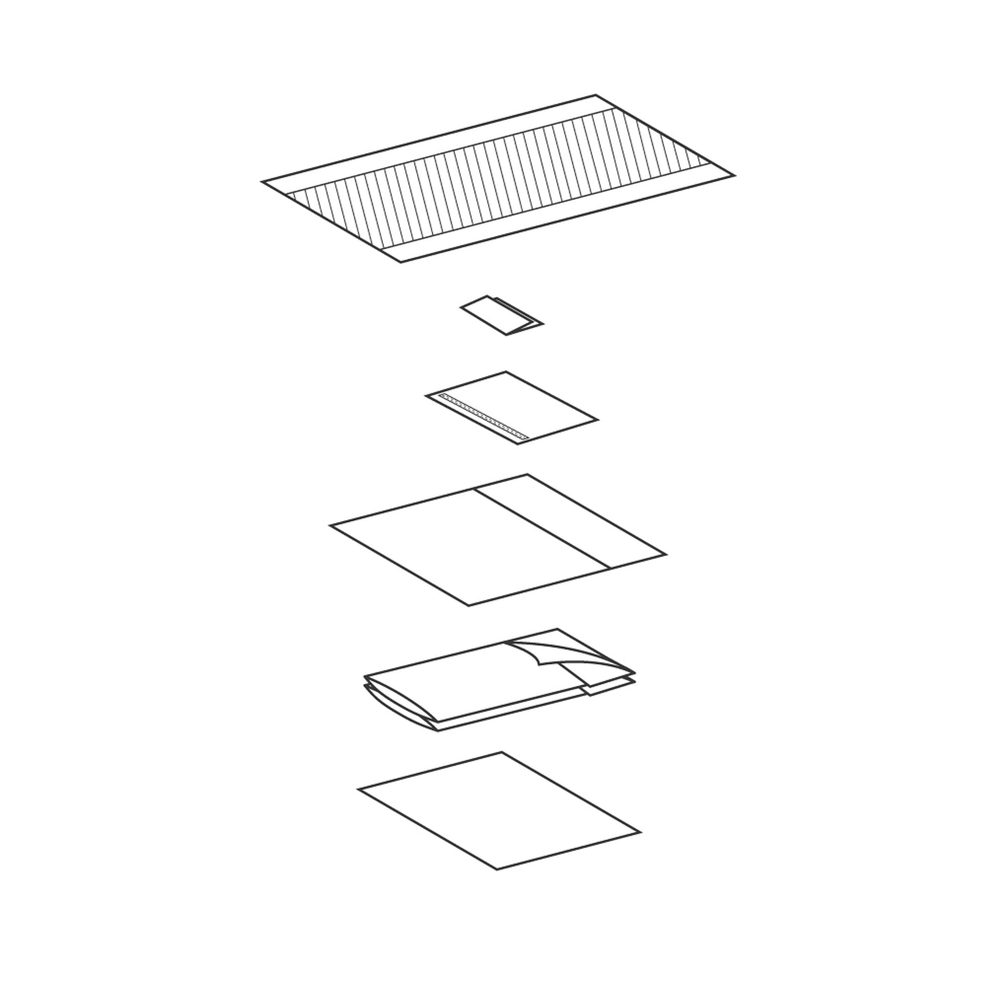 Lithotomy Pack II, 10/cs