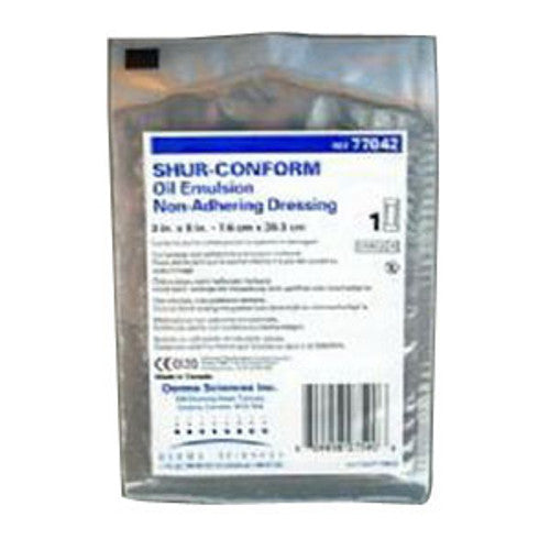 Oil Emulsion Dressing, Non-Adherent, 3" x 8", 36/bx, 6 bx/cs
