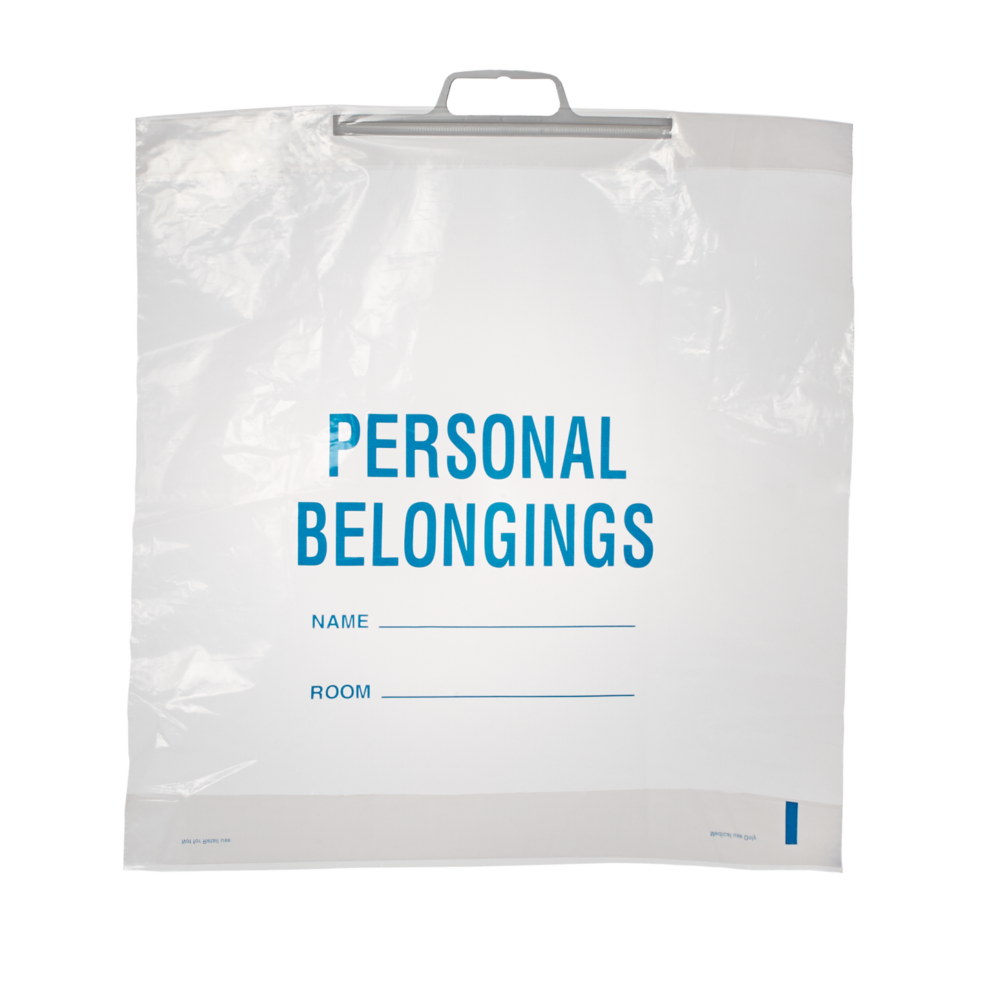 Belongings Bag, 19" x 18" x 4", Rigid Handle, 200/cs (DROP SHIP ONLY)