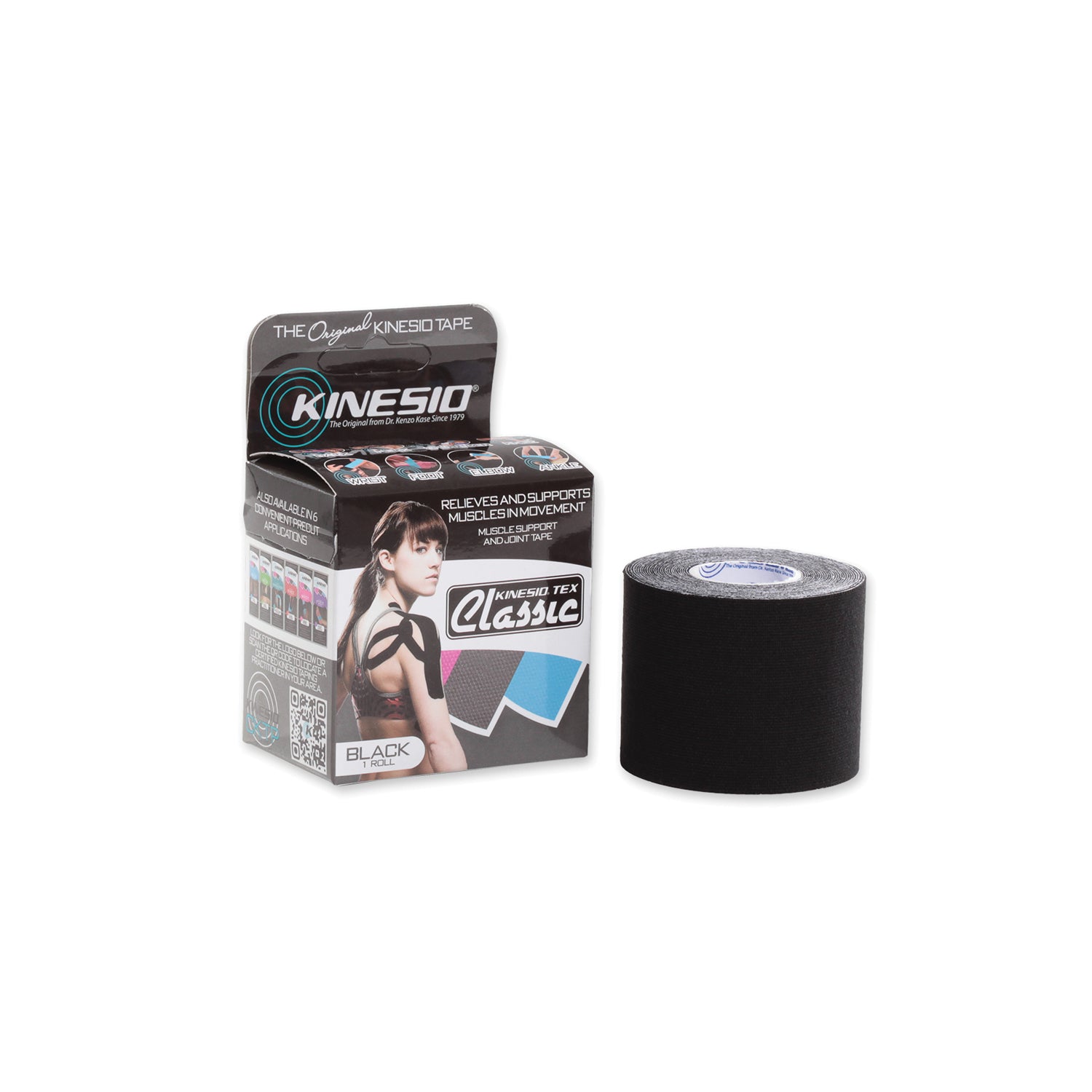 Classic Tape, 2" x 13.1 ft, Black, 6 rl/bx  (Products cannot be sold on Amazon.com or any other 3rd party platform) (090298)