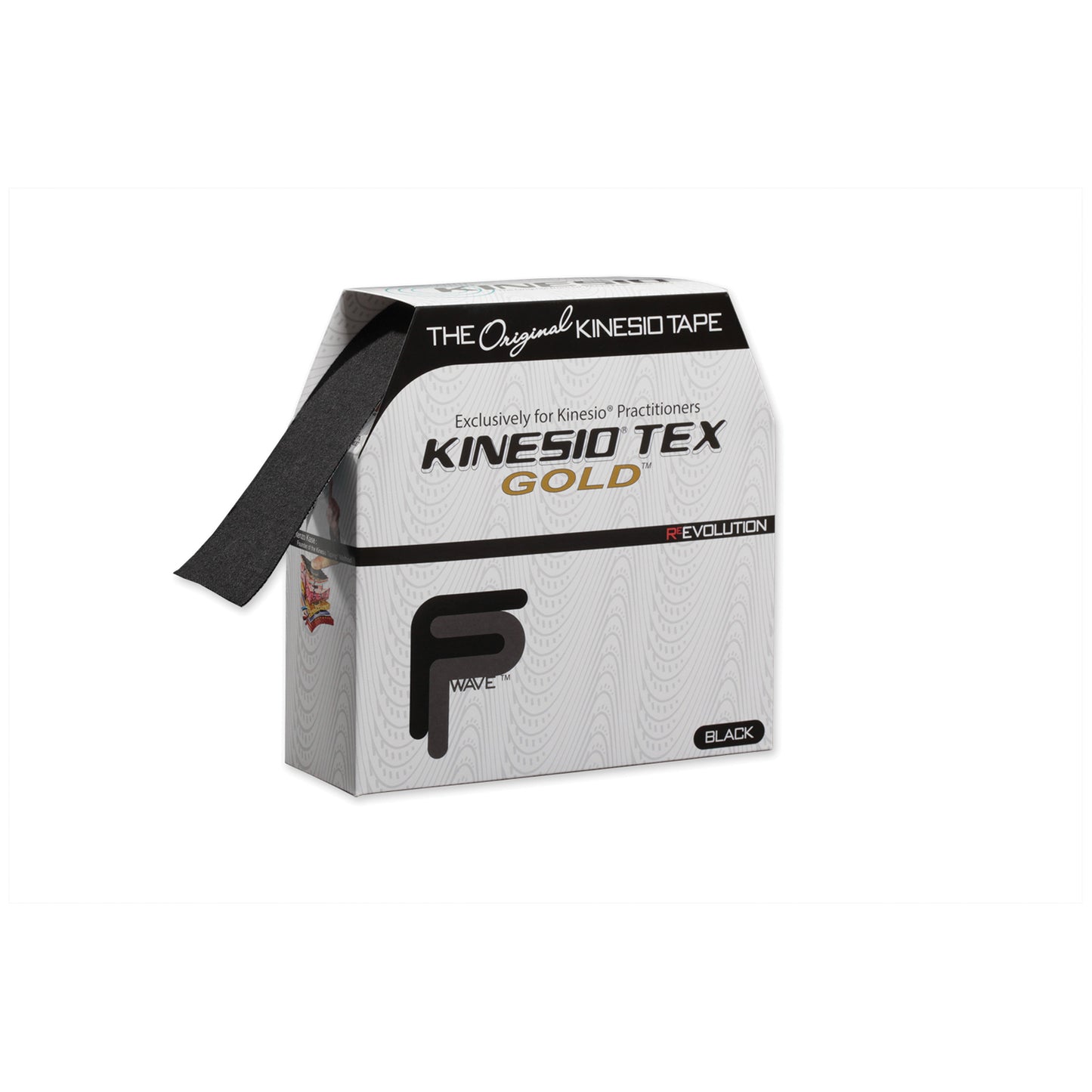 Gold FP Tape, 2" x 34 yds, Black, Bulk, 1 rl/ea (24 bx/plt) (Products cannot be sold on Amazon.com or any other 3rd party platform) (090314)