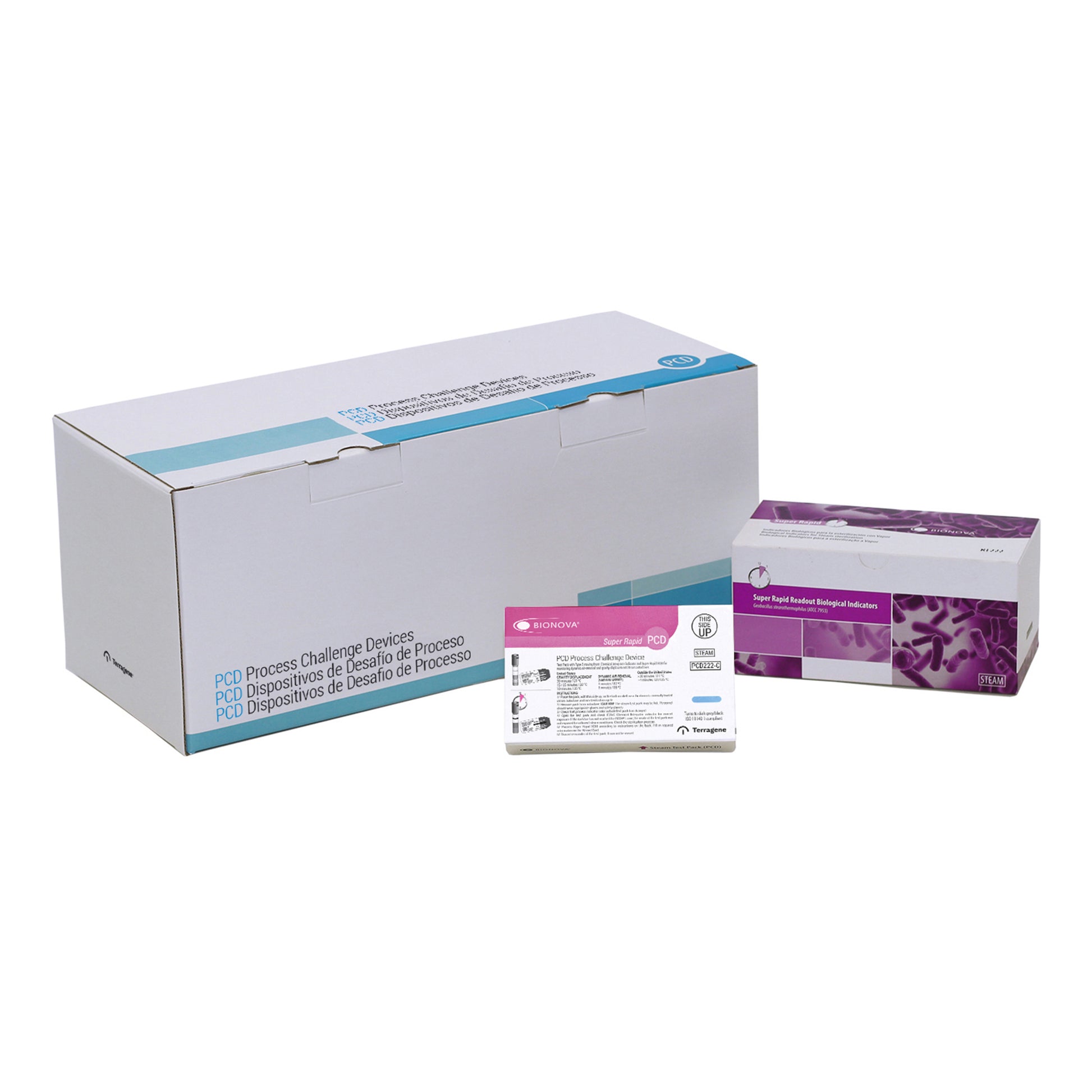 PCD kit for Steam with BI (1h), IT26-C Integrator Indicator, 25 Bis + 25 PCD/kt