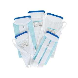 NovaPlus Ice Bag with Tie Attachments, Large, 6.5" x 14", 25/bx, 2 bx/cs (For Sale to Authorized NovaPlus Customers Only) (Continental US Only)