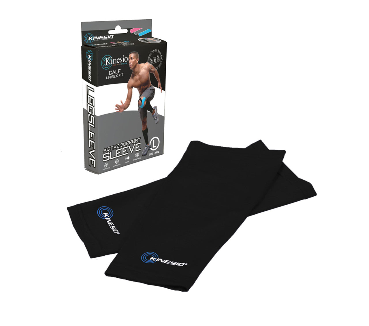 Leg Sleeve, Medium, 10.25" - 11.75", Black (Products cannot be sold on Amazon.com or any other 3rd party platform)