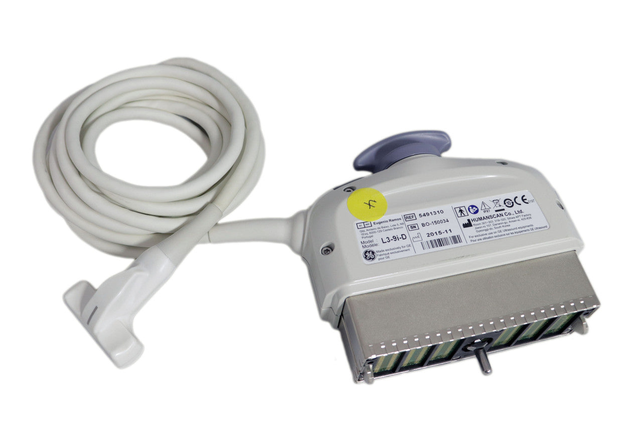 L3-9i-D Linear Array Probe (DROP SHIP ONLY) (Continental US Only) (Not Available to Vet or Government Markets) (Pricing Listed is an Estimate and may Change without Prior Notification; Please Contact your GE Sales Rep for an Accurate Price Quote) 