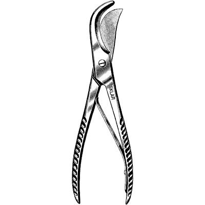 Rib Shears, Collinas, 9-1/2in (DROP SHIP ONLY)