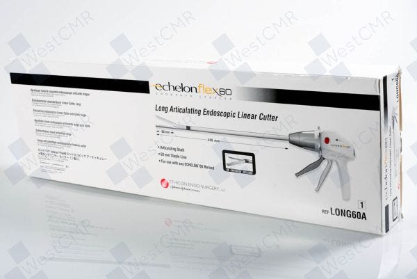 Echelon Flex 60 Long Endoscopic Articulating Linear Cutter, 60mm, 440mm Shaft Length, Instrument does not contain a Reload, 3/bx (Continental US Only)