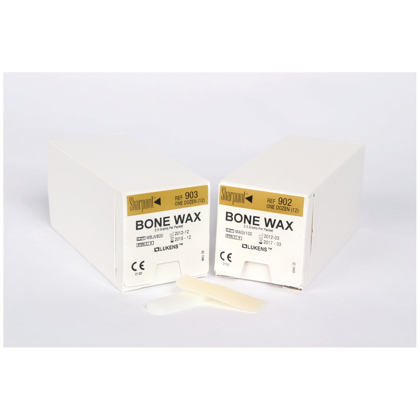 White Bone Wax, 2.5g, 12/bx