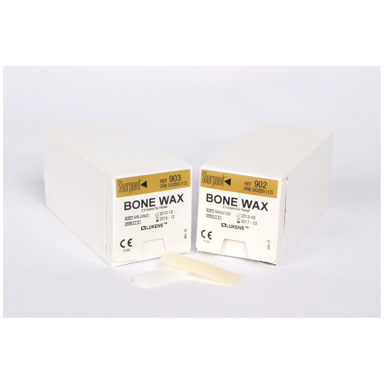 White Bone Wax, 2.5g, 12/bx