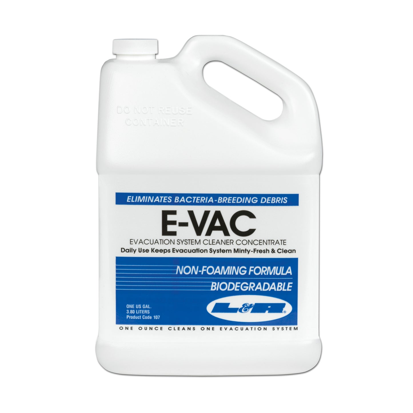 E-Vac Concentrate, Gallon Bottle, 4/cs