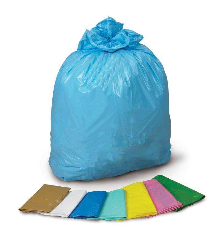 Laundry & Linen Bags, LLDPE Film, 38" x 45", Print: NO PRINT, Color: White No Print, 1.3 Mil, 44 Gal, Flat Pack, 250/cs