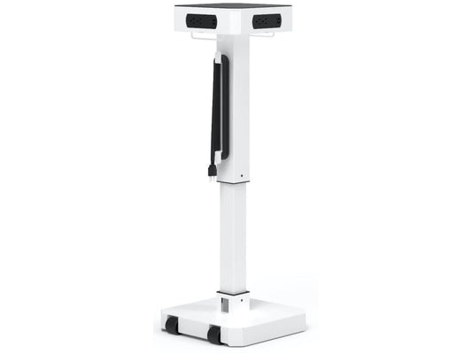 Mobile Charging Tower, 125V AC Outlets, 2.4A USB Outlets, Overall Dimensions: 14 W x 14 D x 26.5 to 40 H