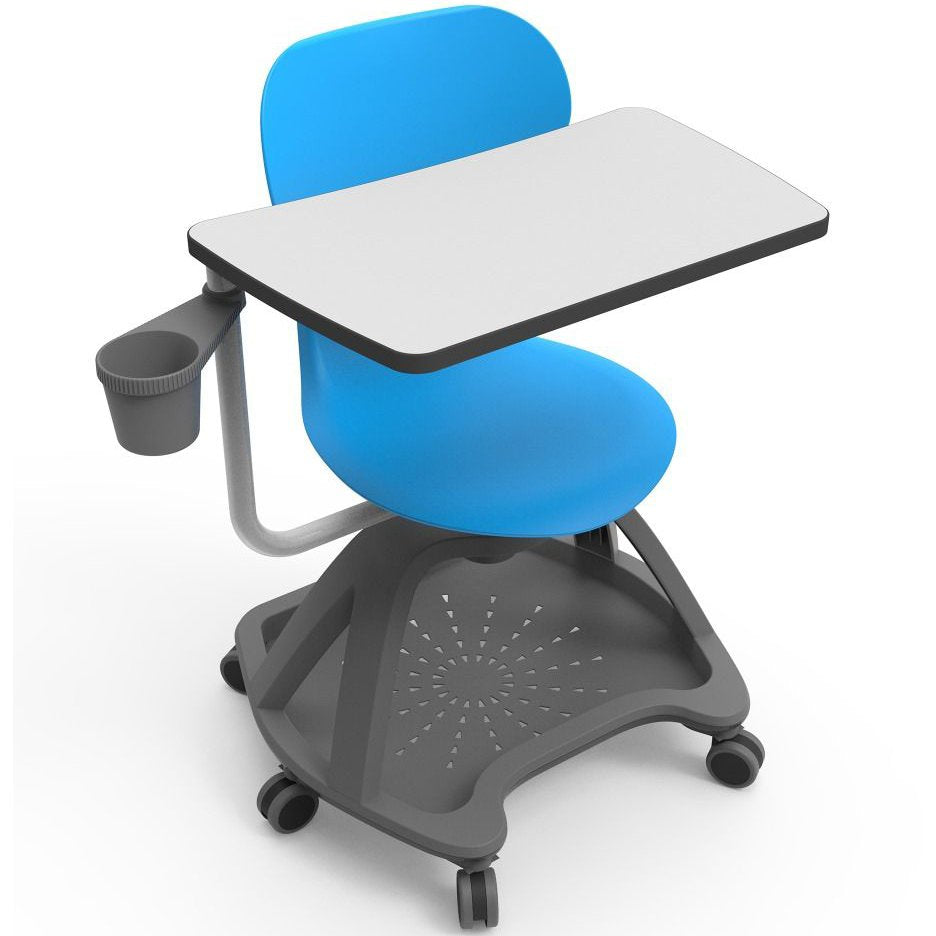 Stackable Desk and Chair, Overall Student Desk: 27"" W x 22"" D x 28"" H,Overall Student Chair: 19"" W x 21"" D x 31.5"" H, 4-Count (DROP SHIP ONLY)