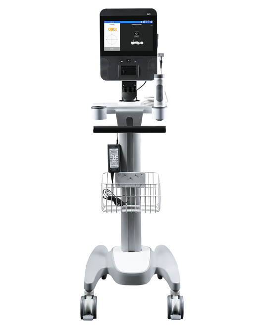 M5 Bladder Scanner, Touchscreen display, Built-In Printer, Wired Probe, Second Display Screen, Medical Cart, No Annual Calibration Required, 7% accuracy, Public bone interference indicator, and automatic patient type selection (DROP SHIP ONLY)