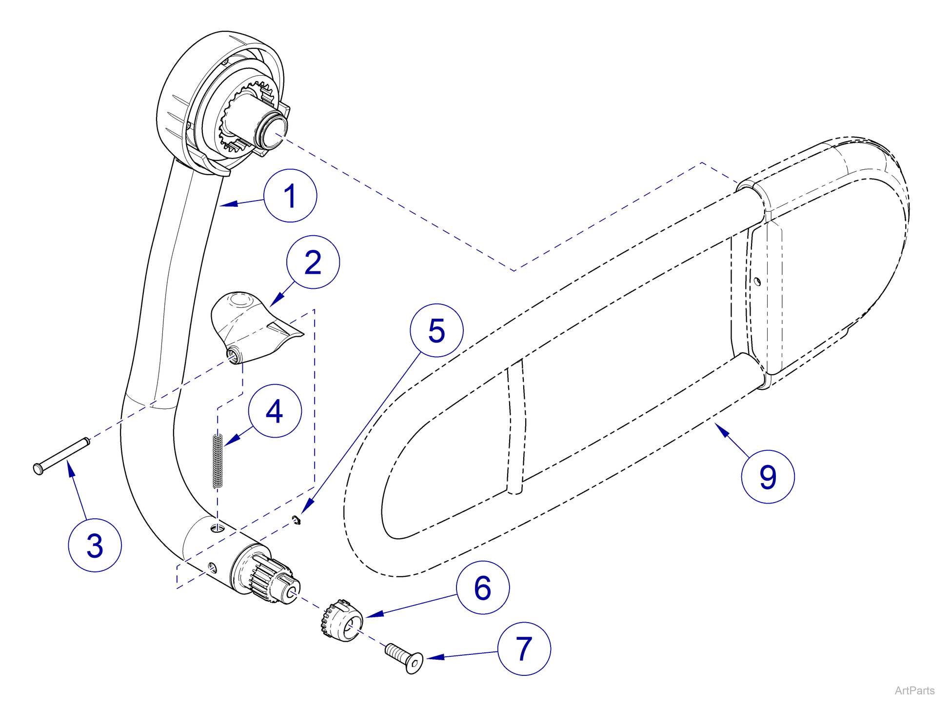 Clevis Pin, 0.250 x 2.25 Grooved CZT (US Only) (DROP SHIP ONLY) (Delivery Info Sheet Required)