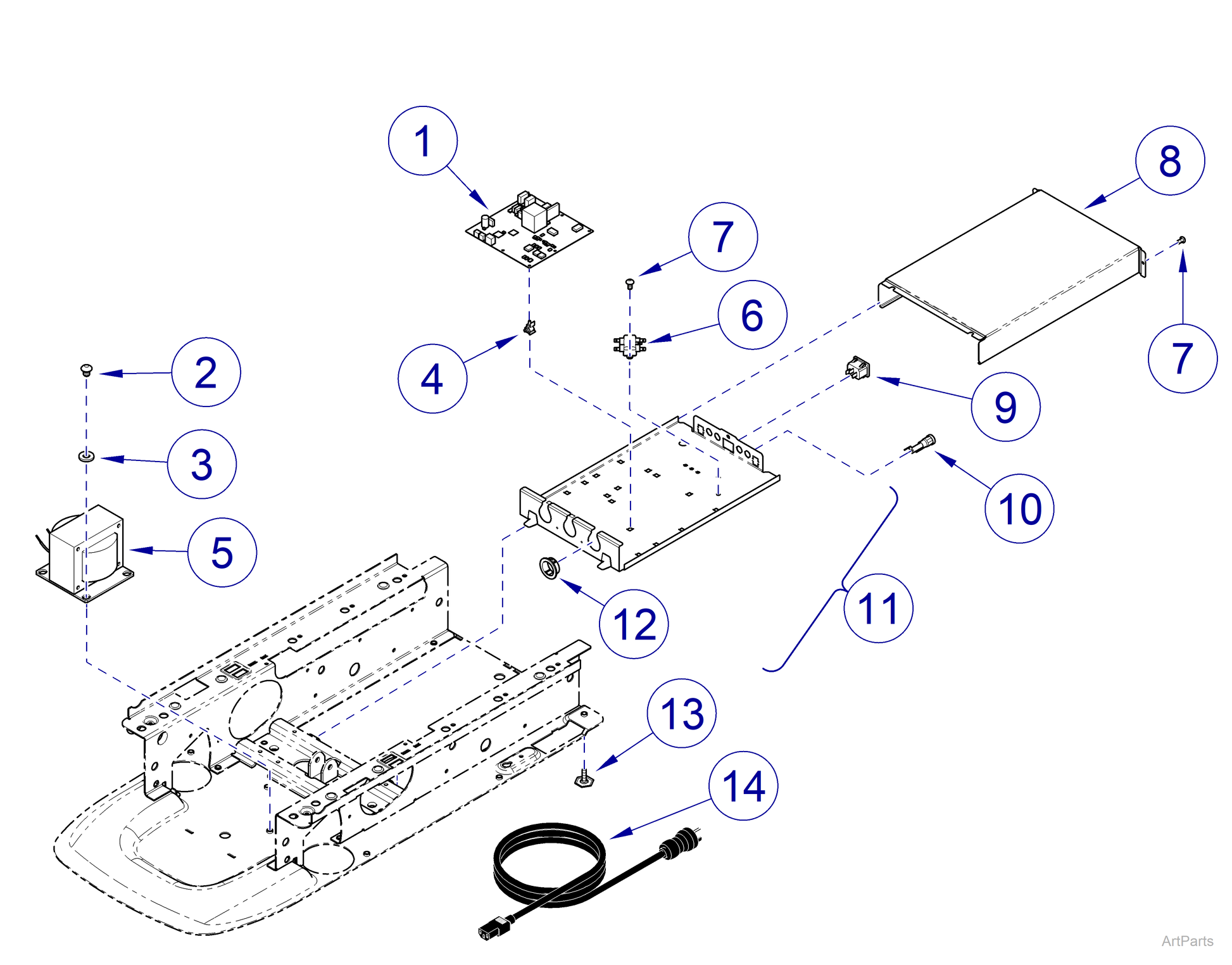 Washer, Flat, 5/16, Hardened (US Only) (DROP SHIP ONLY) (Delivery Info Sheet Required)