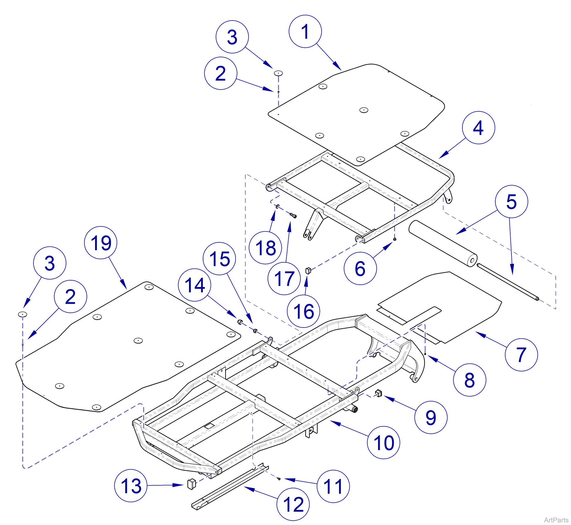 Screw, TCL MxX10 (US Only) (DROP SHIP ONLY) (Delivery Info Sheet Required)