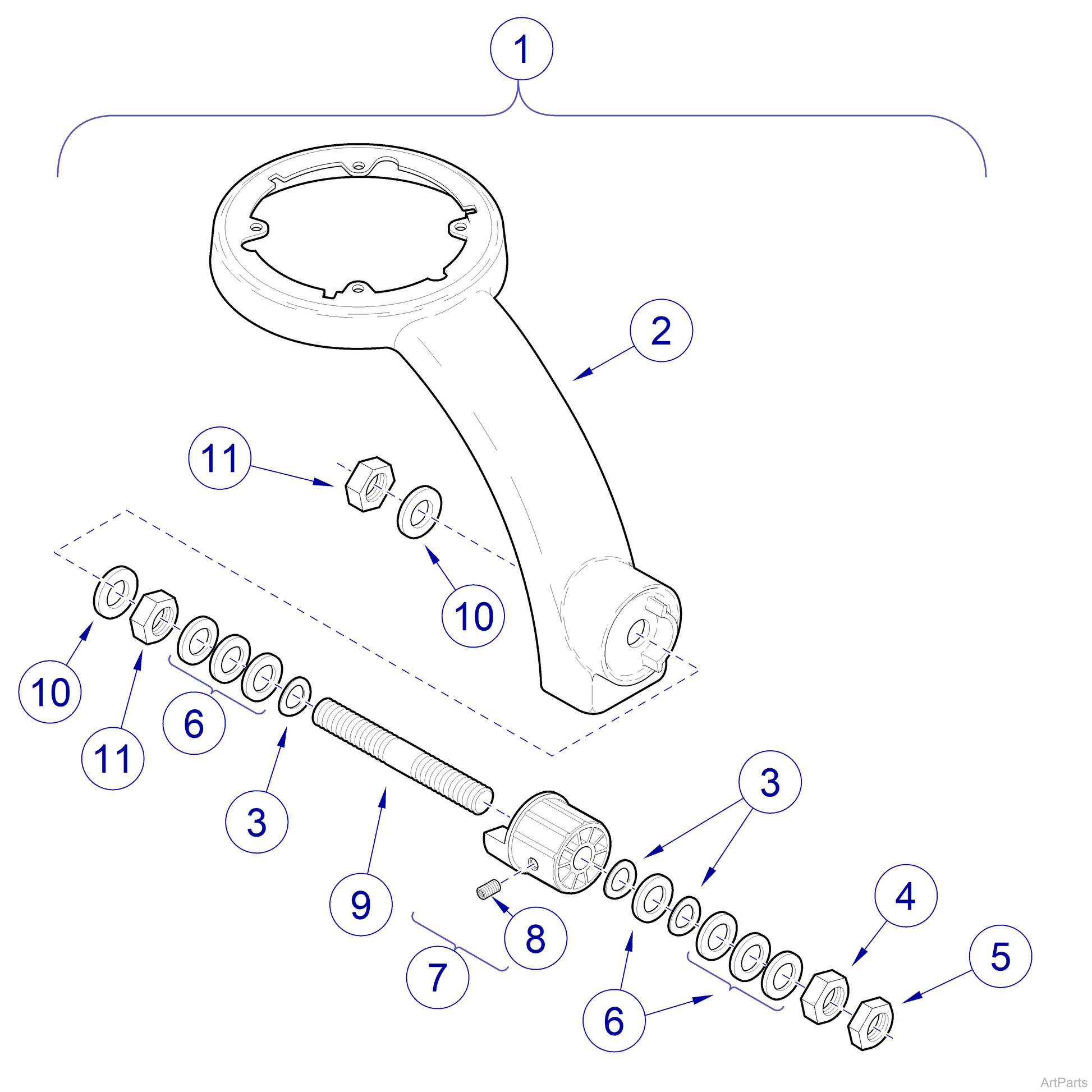 Washer, Plain, 0.500, SS (US Only) (DROP SHIP ONLY) (Delivery Info Sheet Required)