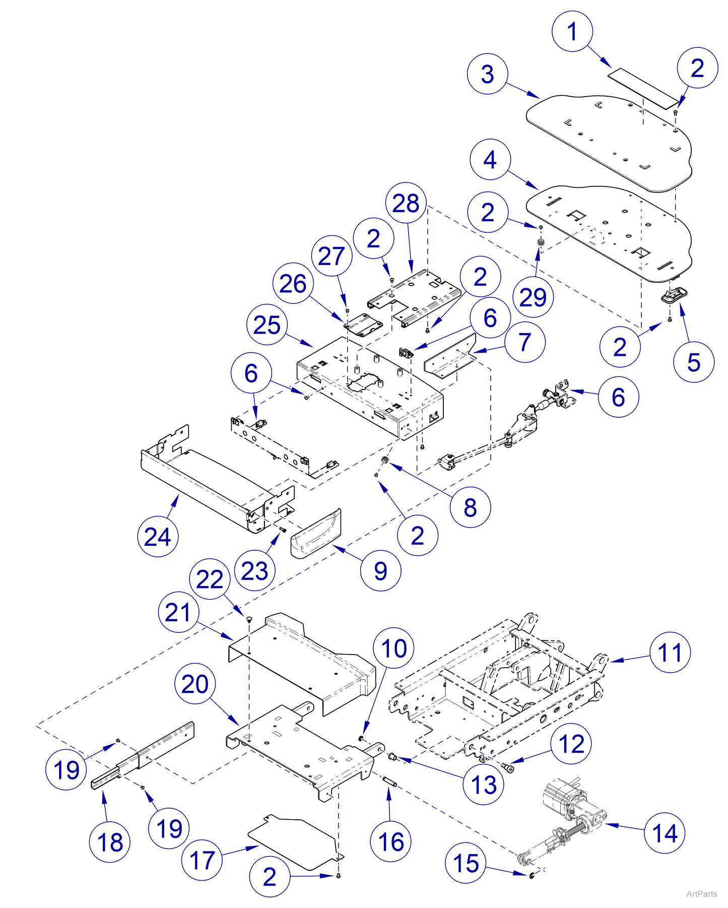 Latch Bumper (US Only) (DROP SHIP ONLY) (Delivery Info Sheet Required)