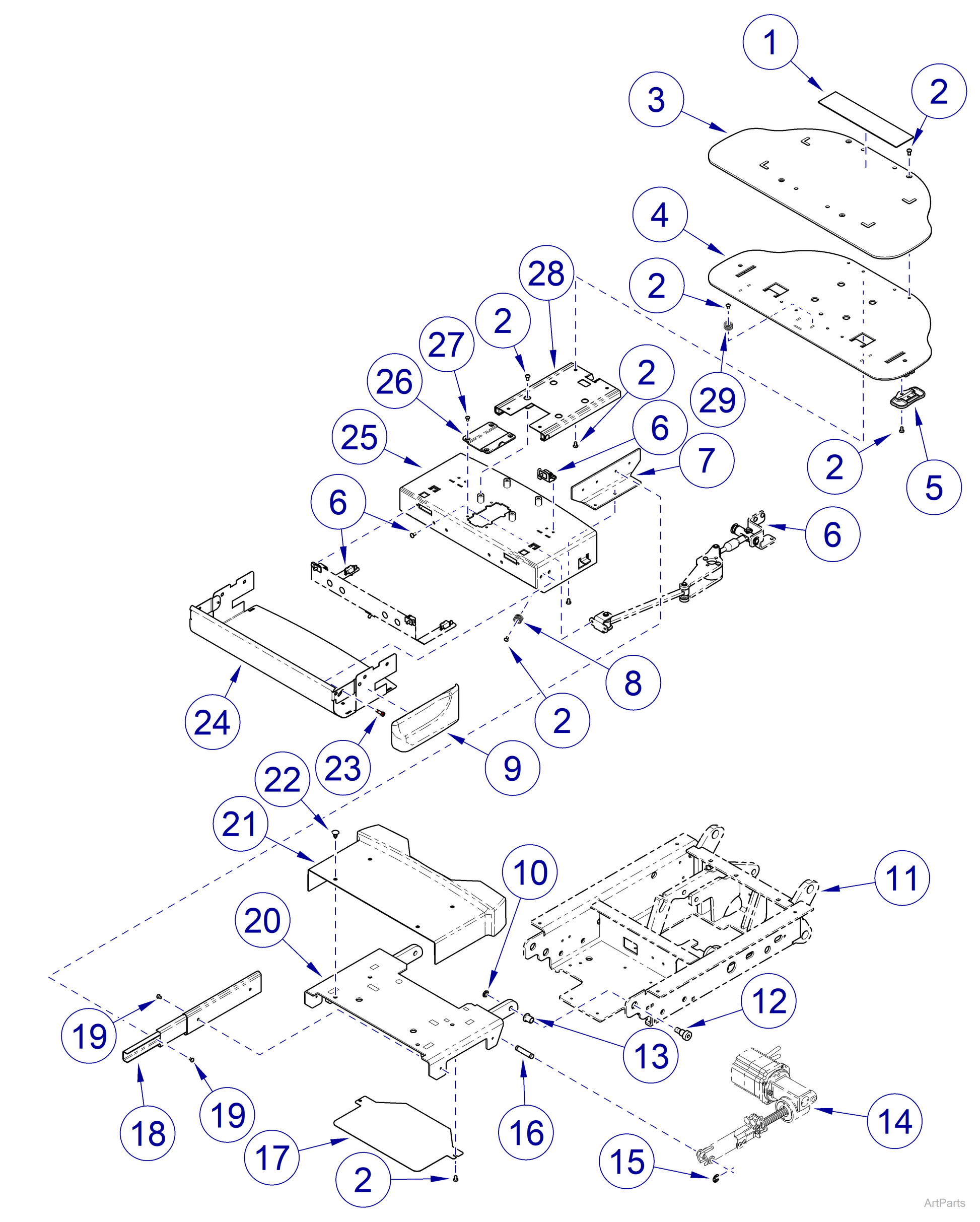 Latch Bumper (US Only) (DROP SHIP ONLY) (Delivery Info Sheet Required)