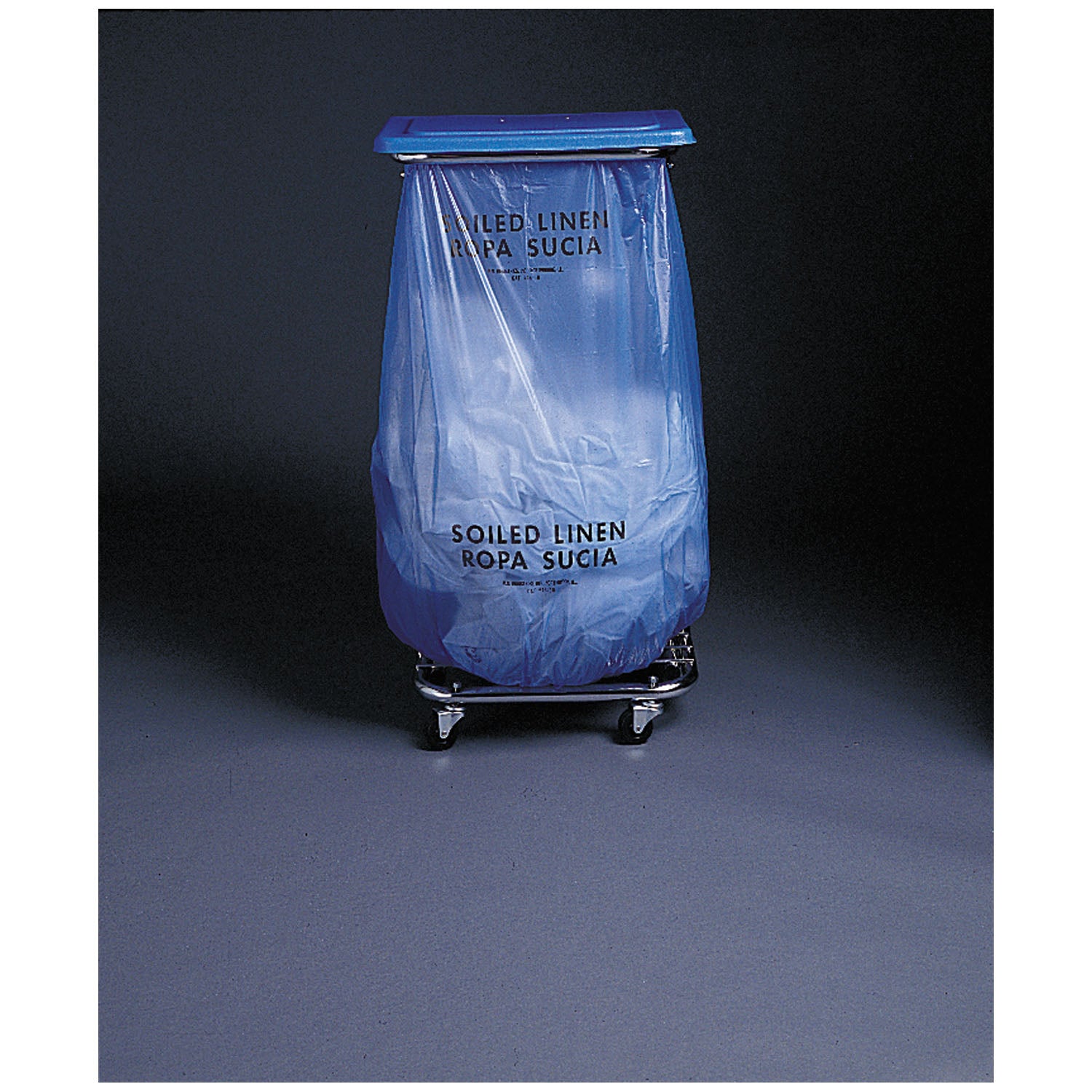 Soiled Linen Linen Bag, 31" x 41", 16 microns, Blue, 250/cs