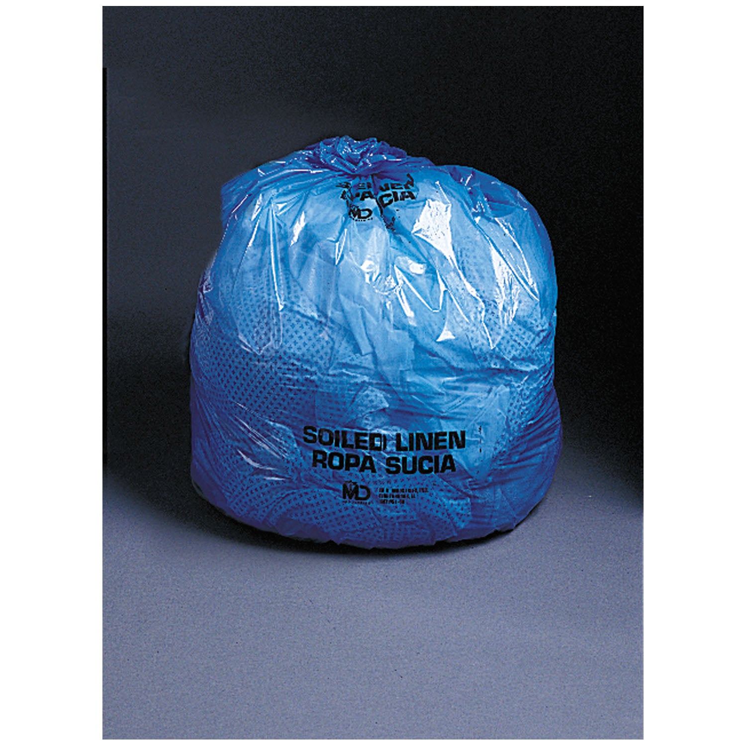Soiled Linen Linen Bag, 31" x 41", 1.0 mil, Blue, 250/cs