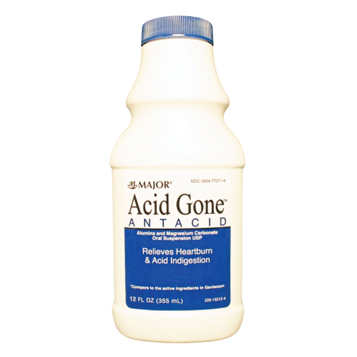 Acid Gone, Liquid, 12 oz, Compare to Gaviscon, NDC# 00904-7727-14 (Item is Short-dated; Non-returnable) (US Only)