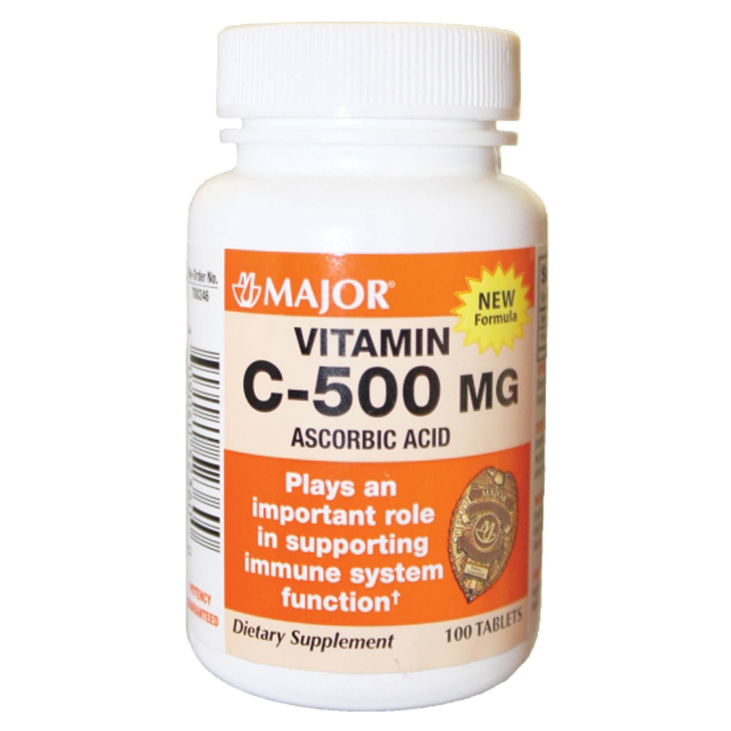 Vitamin C, 500mg, Tablets, 100s, NDC# 00904-0523-60 (US Only) 