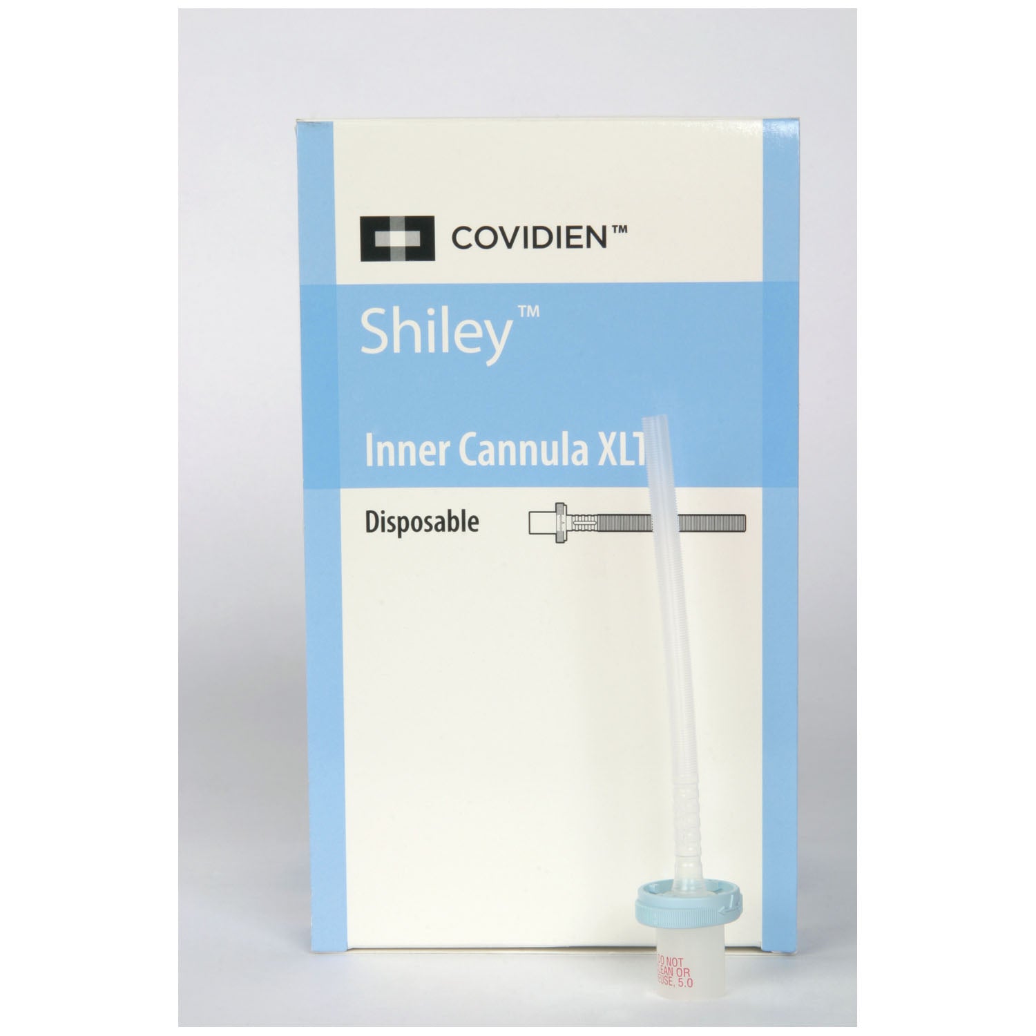 Inner Cannula, Size 5.0, Disposable, Extended Length (For  XLT Extended-Length Tracheostomy Tubes ONLY), 10/bx (Continental US Only)
