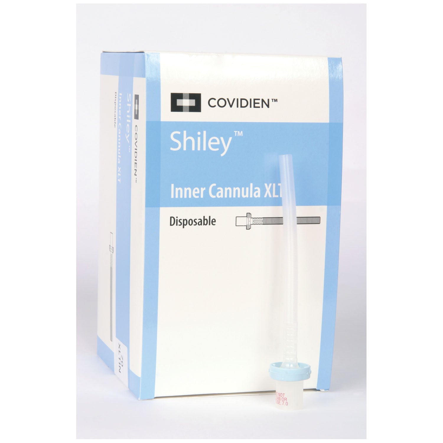 Inner Cannula, Size 7.0, Disposable, Extended Length (For  XLT Extended-Length Tracheostomy Tubes ONLY), 10/bx (Continental US Only)
