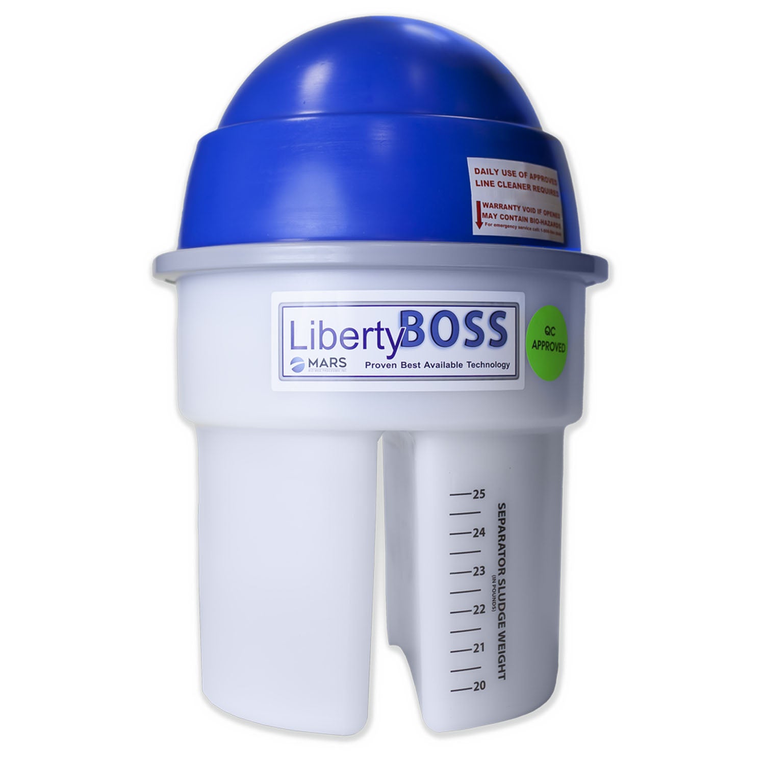 Amalgam Separator Replacement Kit. Includes LibertyBOSS (NO maintenance, NO Filters and guaranteed compliance for up to 3 Years (based on practice size), All Parts Required for a Standard Amalgam Separator Installation, Amalgam Separator Recycling (with installation of a new and/or replacement LibertyBOSS), Warranty Registration Card, Certificate of Compliance, Automatic Compliance Reminder. (DROP SHIP ONLY)