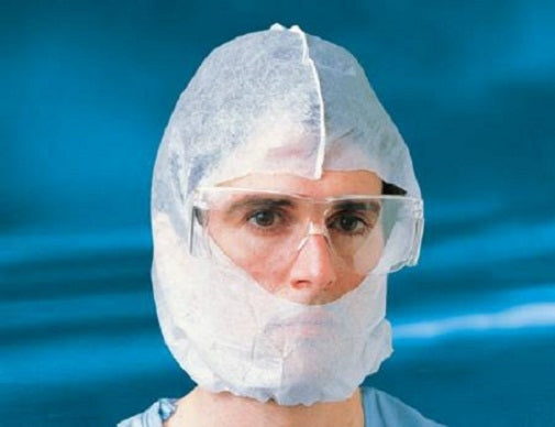 Surgeon's Hood, Pullover, Blue, 100/cs (Continental US Only)