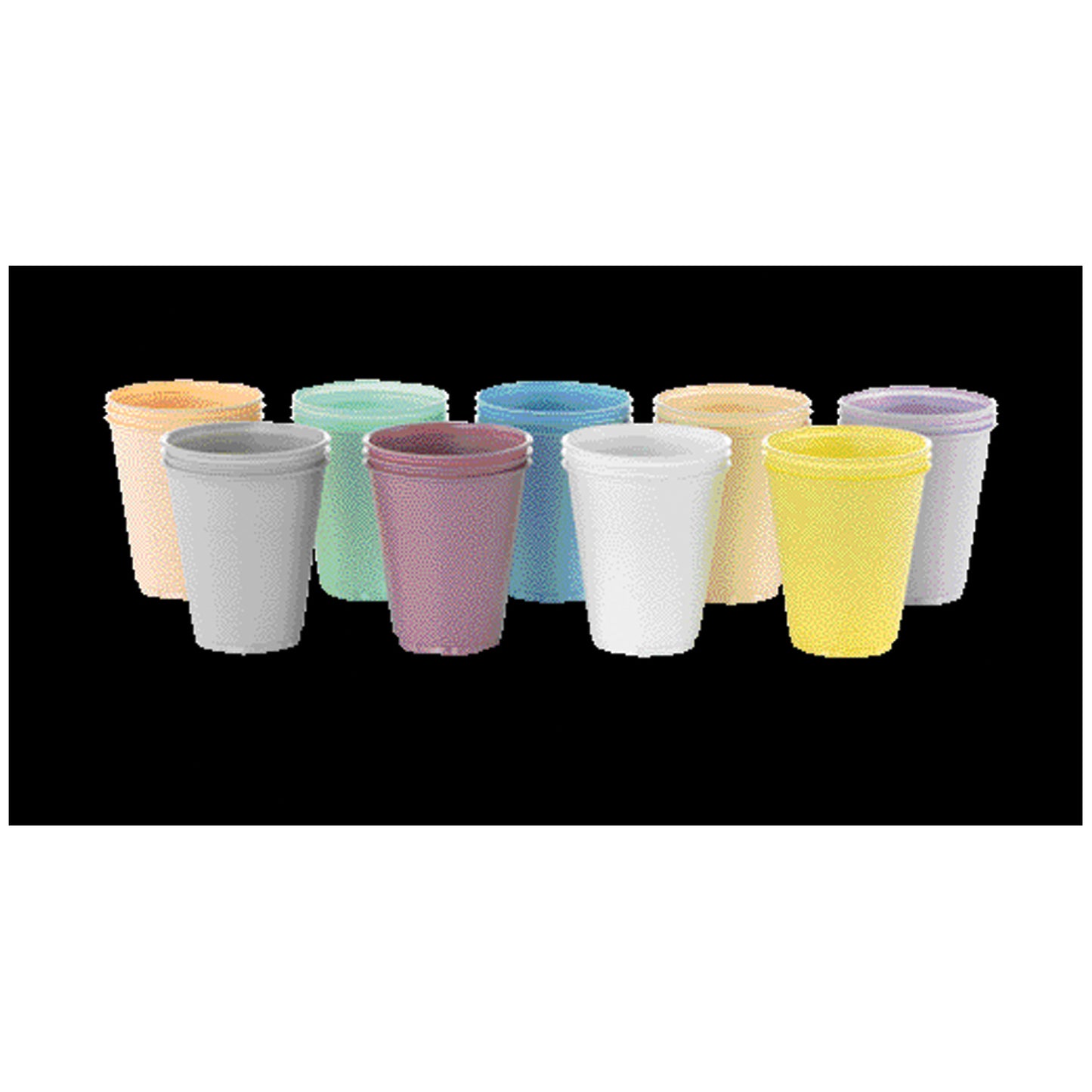 Plastic Cup, 5 oz, Green, 100/sleeve, 10slv/cs (Not Available for sale into Canada)