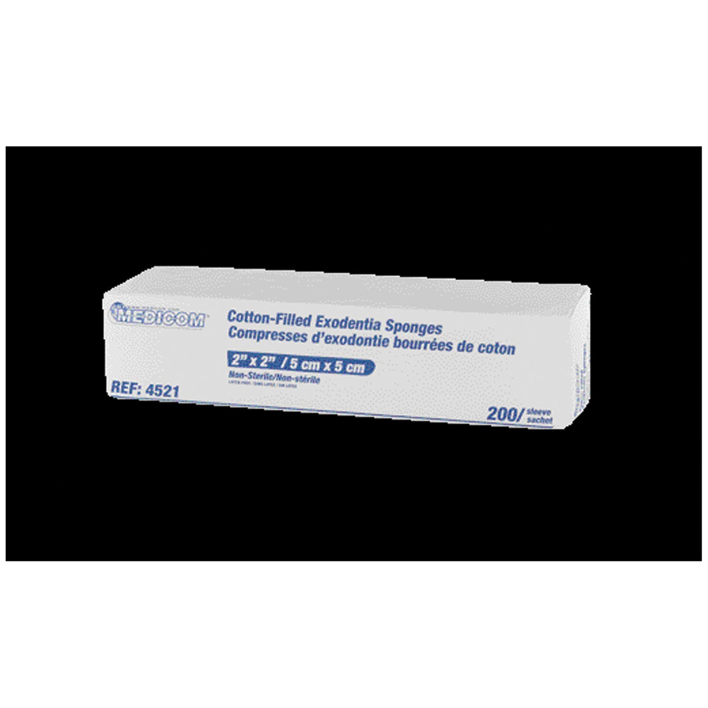 Gauze, 2" x 2", 8-Ply, Non-Sterile, 200/slv, 25slv/cs