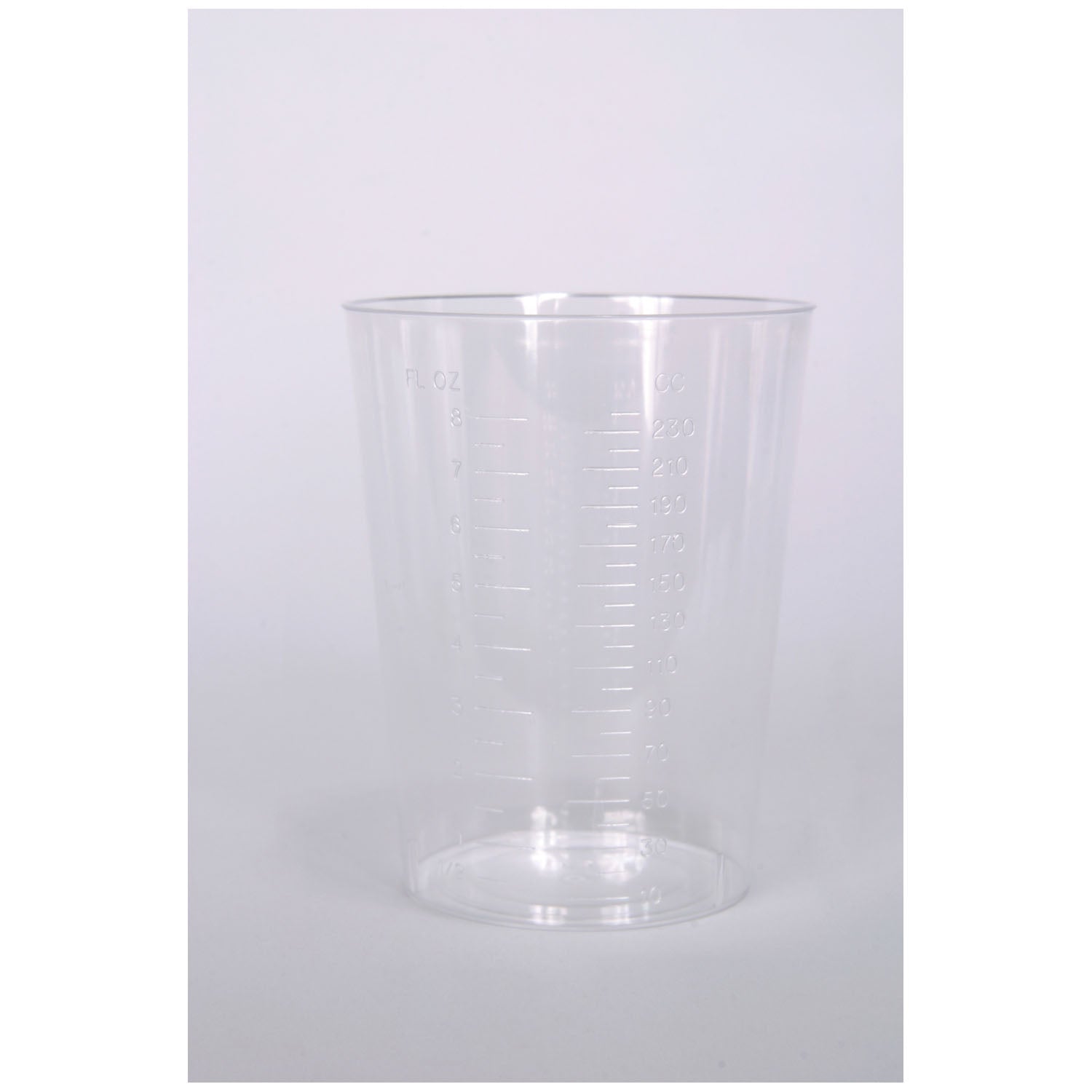 Intake Measuring Container, Polystyrene, 500/cs