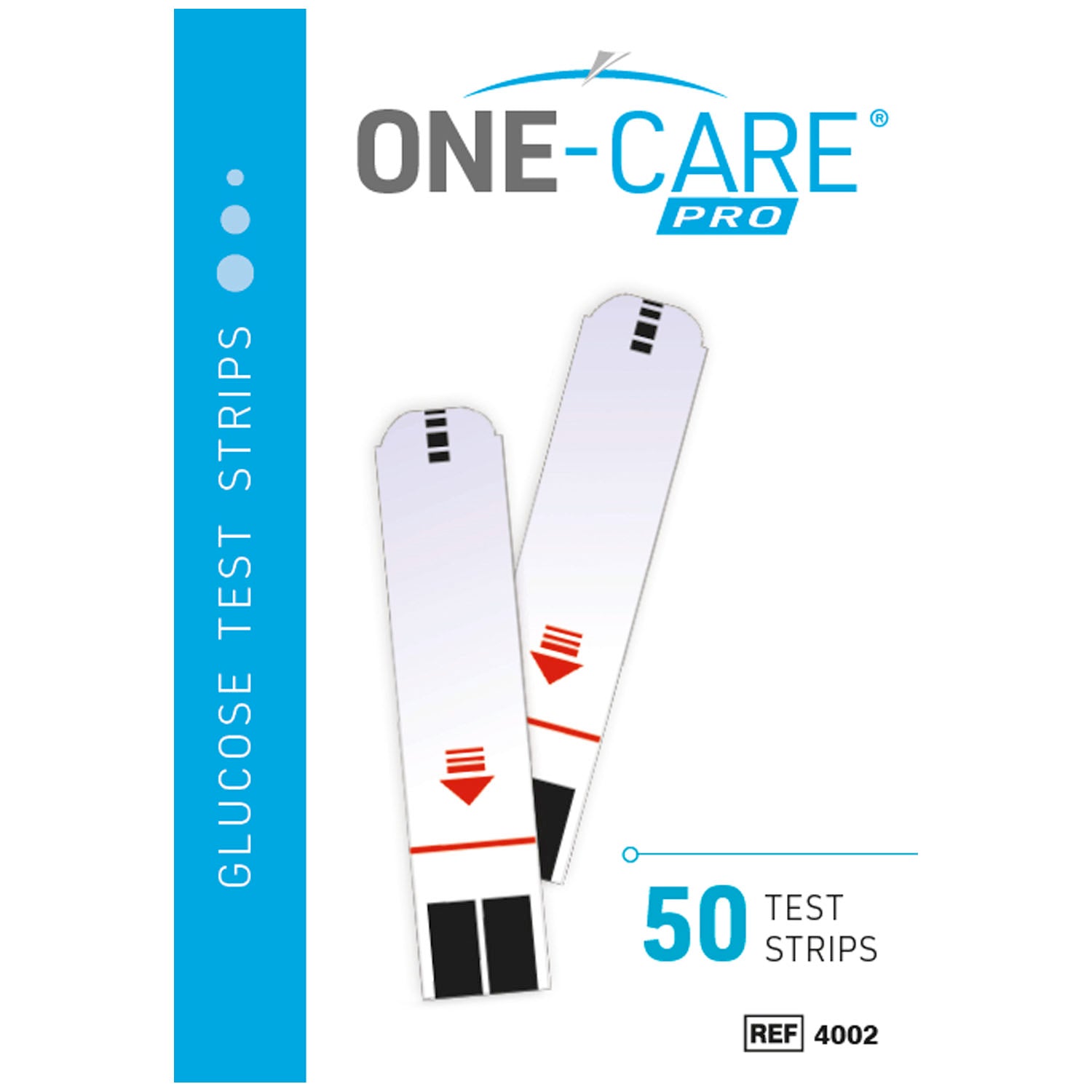 Glucose Strips, for Professional Use Only, 50 strips/bx