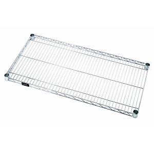 Wire Shelf, 14"W x 24"L, Chrome (DROP SHIP ONLY)
