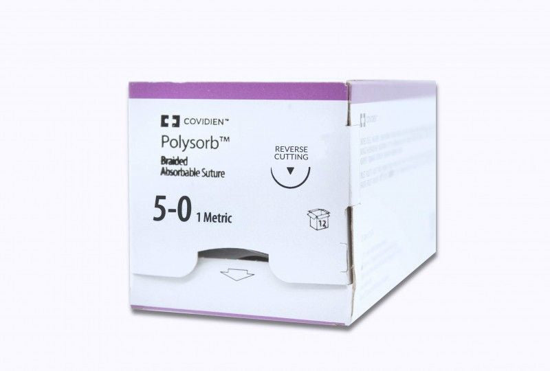 Suture, Premium Reverse Cutting, Size 5-0, Undyed, 18", Needle P-22, _ Circle, 1 dz/bx (Continental US Only)